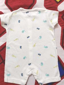 Cute Animal Print Baby Romper