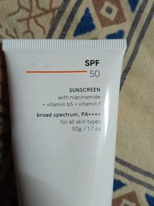 Minimalist SPF 50 Sunscreen