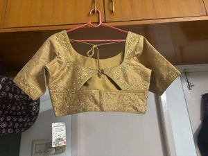 🆕 Cutout Designer Back Blouse