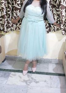 Paded Midi Dress