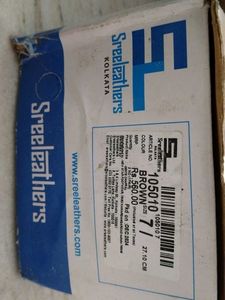 Brown Leather Sreeleathers man sandal