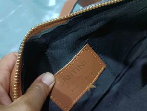 Brown Suede Leather Shoulder Bag