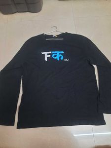 Black Long Sleeve Graphic Tee