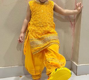 Cute Yellow Salwar Suit