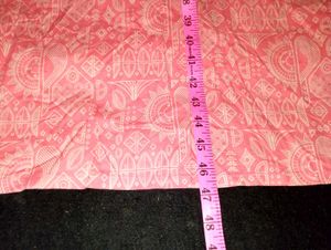 Pink Long Kurta With Pant
