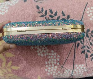 Glitter Multicolour Clutch