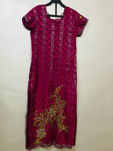 Pink Embroidered Suit🌸