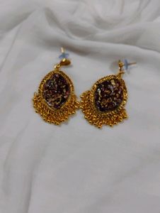Resin Jhumka Or Earring