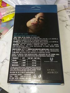 Lakme Combo Of Eyeliner Kajal And Mascara