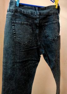 Women Flared Black Jeans Kotty