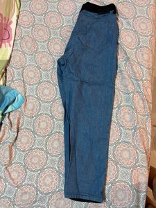 Two Tone Denim Pants