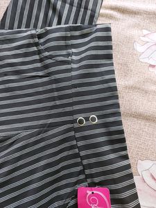 Body Lover Striped Leggings
