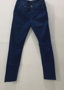 Dark Blue Denim Jeans