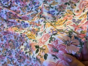 Floral Print Back Knot Dress.SIZE-30-36