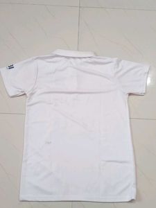 White Polo Shirt - Large