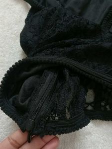Mesh Embroidery Top