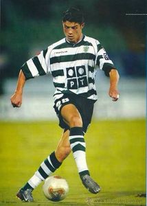 Sporting cp 2002 ronaldo 1st club football jersey
