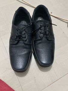 Black Leather Formal Shoes