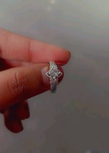 Diamond Silver Ring