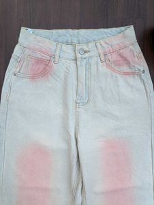 Unique Bleach Splatter Jeans