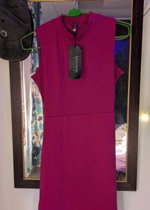 Tokyo Talkies Magenta Dress