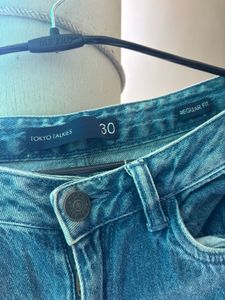 Tokyo Talkies Ripped Denim Shorts