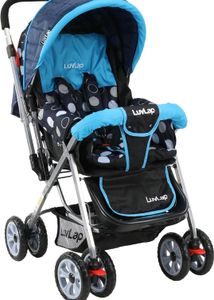 LuvLap Baby Stroller/Pram,5 point safety,360°wheel