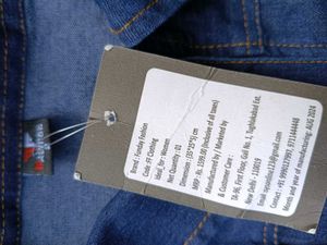 Stylish Denim Jacket, 2XL SIZE