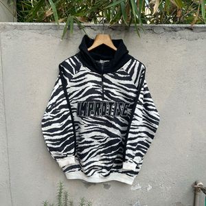 Zebra Print Pullover