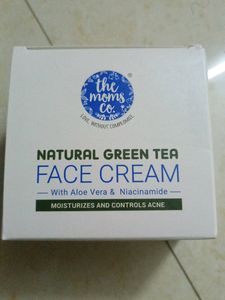 The Moms Co Natural Green Tea Face Cream-50gm