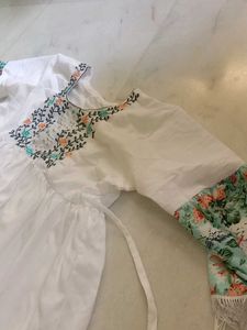 Floral Embroidered Dress
