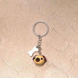Clay Pup Keychain 🐶 🦴