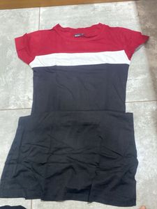 Color Block Casual Dress