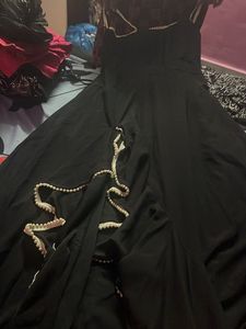 Elegant Black Maxi Dress