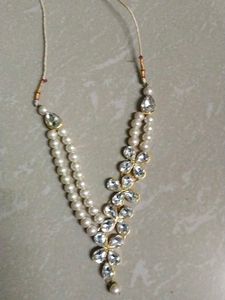 Pearl & Crystal Necklace