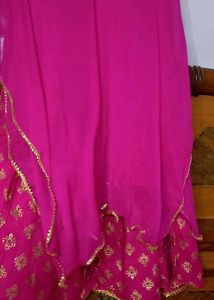 Women Rayon Kurta And Sharara Set