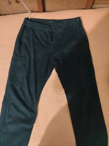 highlander Black Cargo Pants