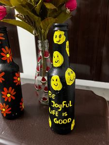 Bottle Art Set Of 3