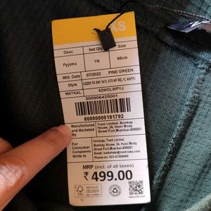 New With Tag - Pine Green Flared Pants