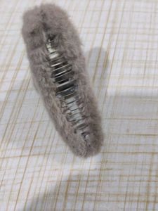 Fluffy Hair Claw Clip