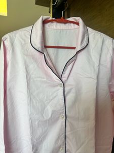 Nightsuit Shirt Dress