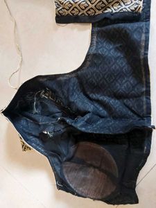 Black And Golden Blouse