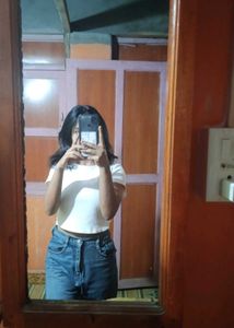 Set Of Fitted Ribbed Crop Tops