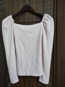 SALE 🛍️ Peach Rouched Top