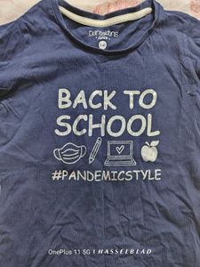 Navy Blue Top