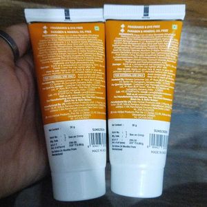 1% Hyaluronic Sunscreen Auqa Gel Combo