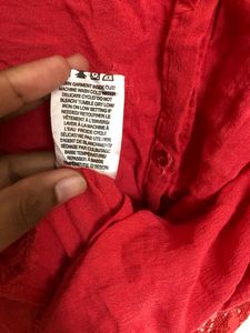 Ardene Pink Sleeveless Shirt Top