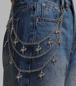 Star Charm Chain Belt