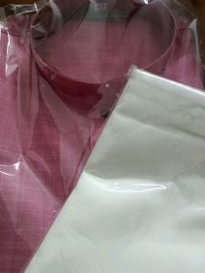 Readymade Cotton Kurta With Pajama Ethnic Wear