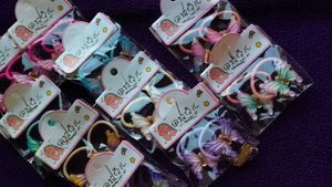 Butterfly Hair Ties 3 Pcs